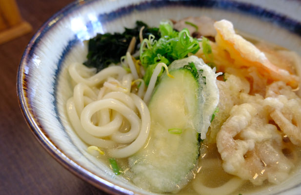 tempura udon noodle soup